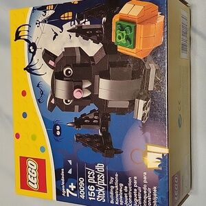 LEGO 40090 Halloween Set Bat & Pumpkin Retired Building Kit NEW  SEALED PKG